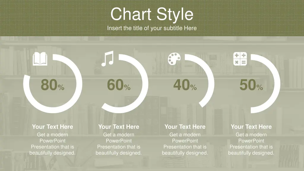 chart style insert the title of your subtitle here 1