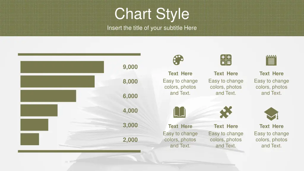 chart style insert the title of your subtitle here