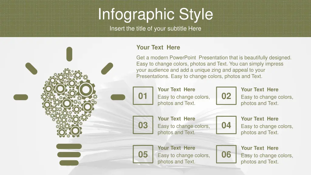 infographic style insert the title of your 5