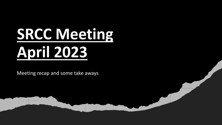 srcc meeting april 2023