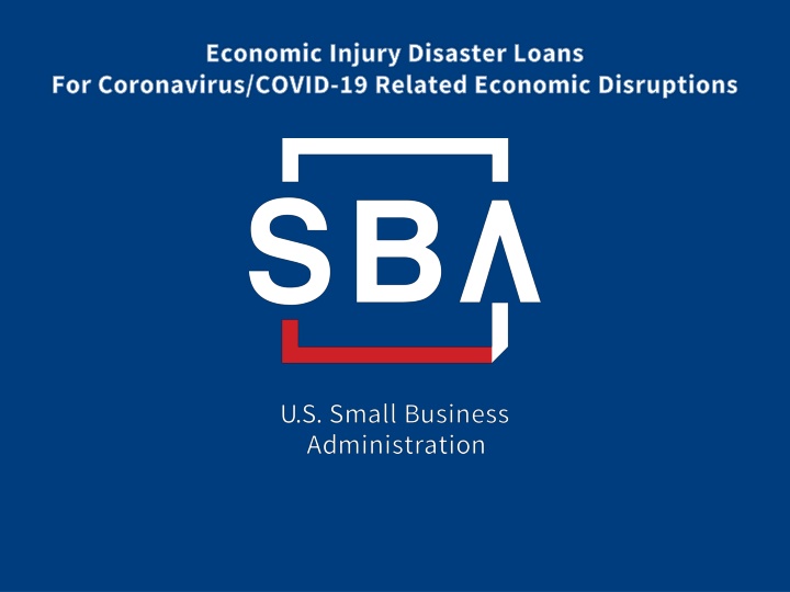 economic injury disaster loans for coronavirus