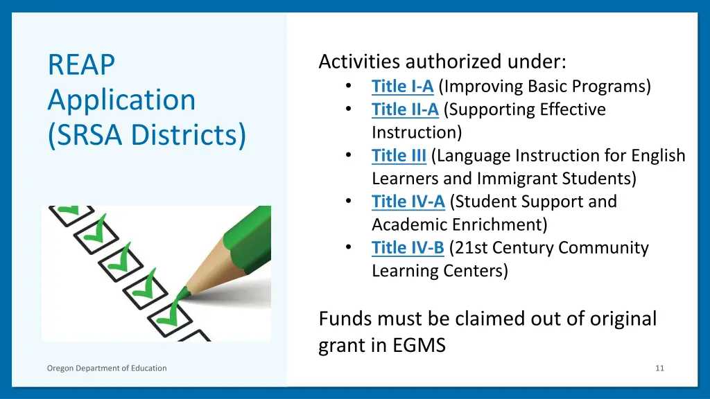 reap application srsa districts