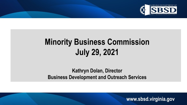 minority business commission july 29 2021