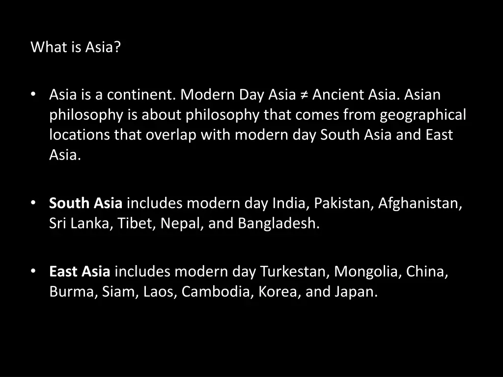 what is asia