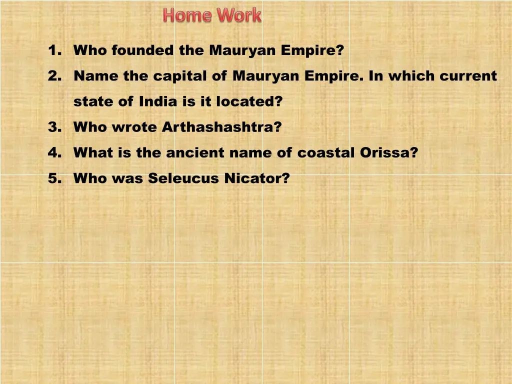 1 who founded the mauryan empire 2 name