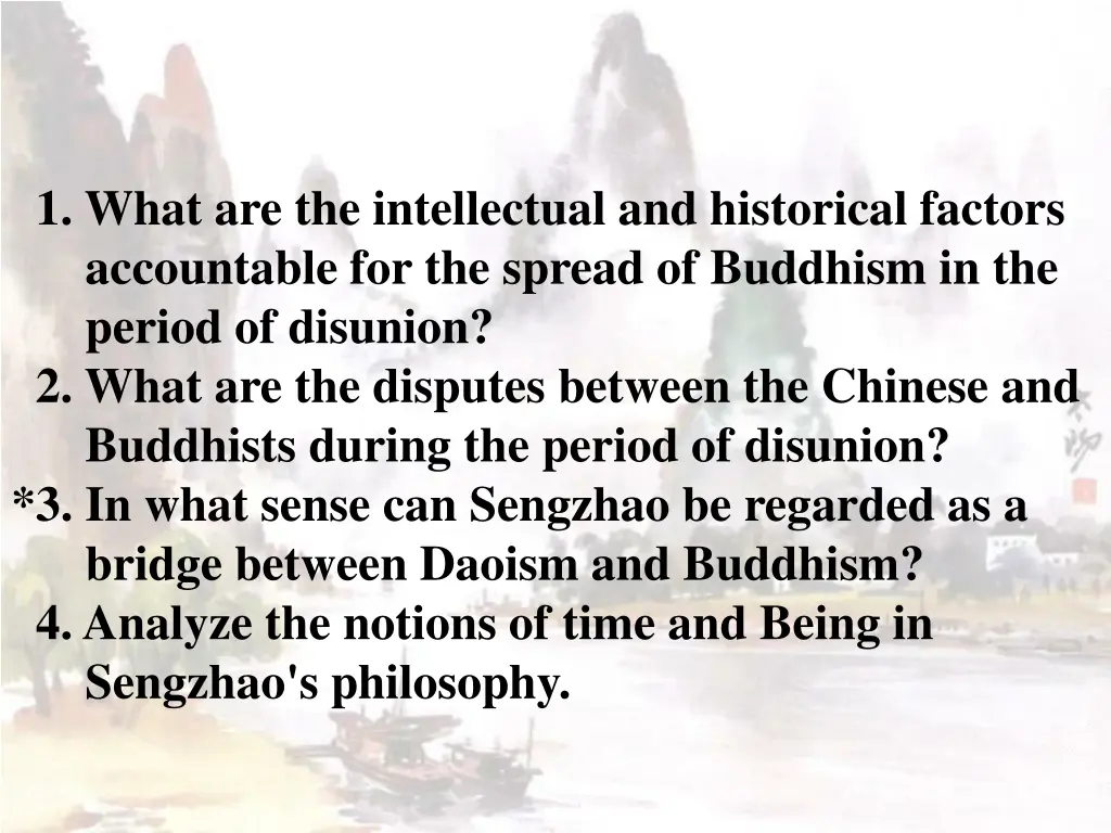 1 what are the intellectual and historical