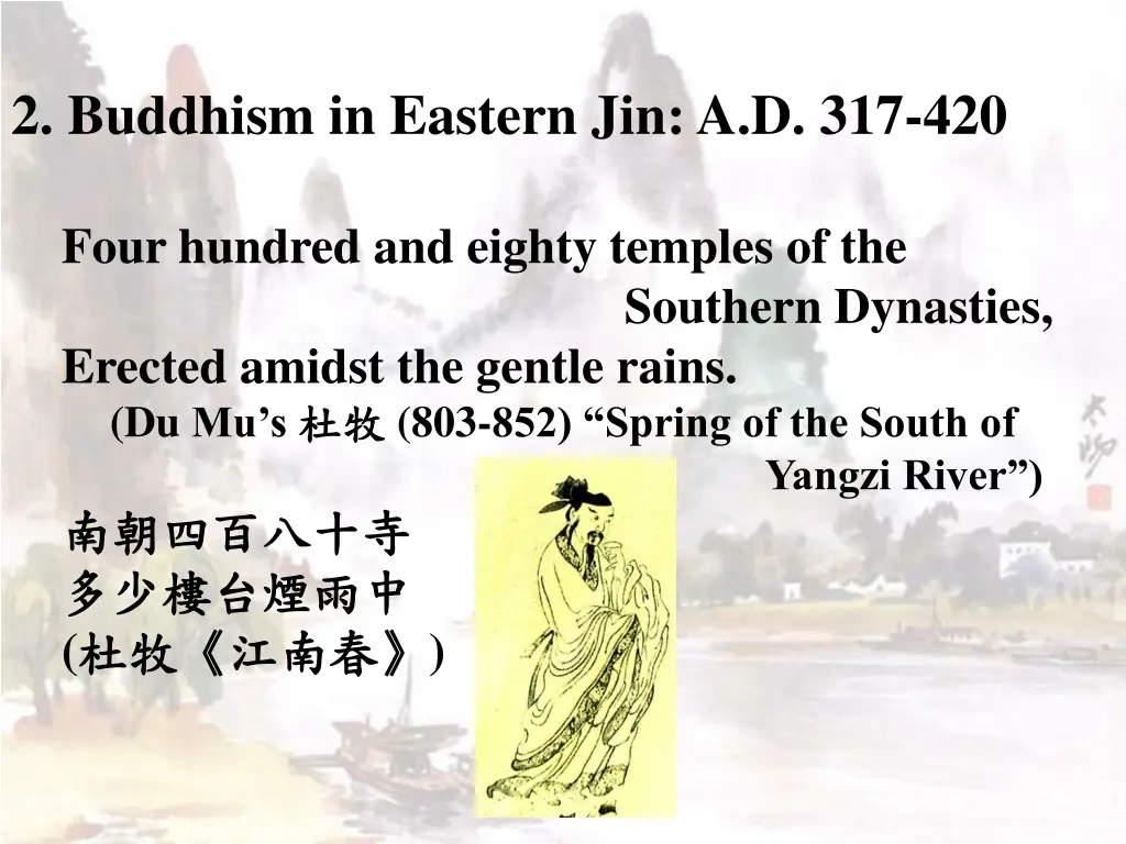 2 buddhism in eastern jin a d 317 420