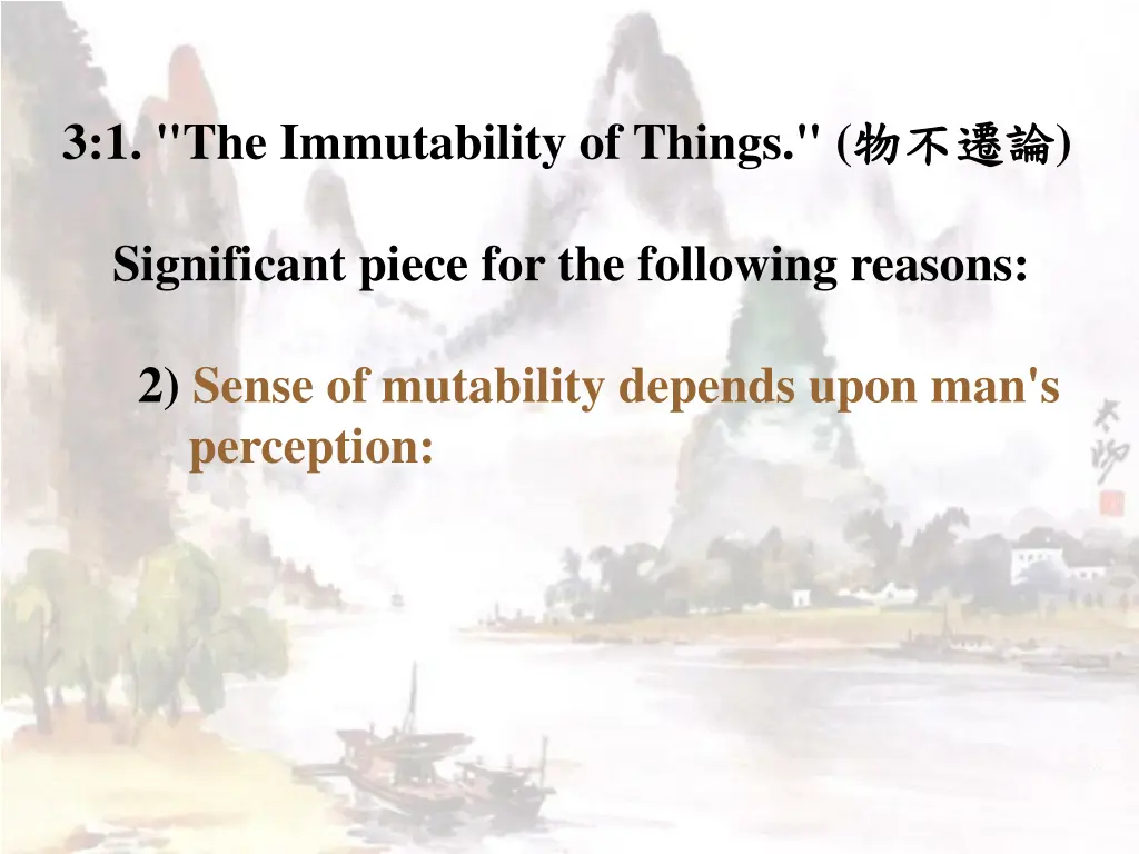 3 1 the immutability of things 1