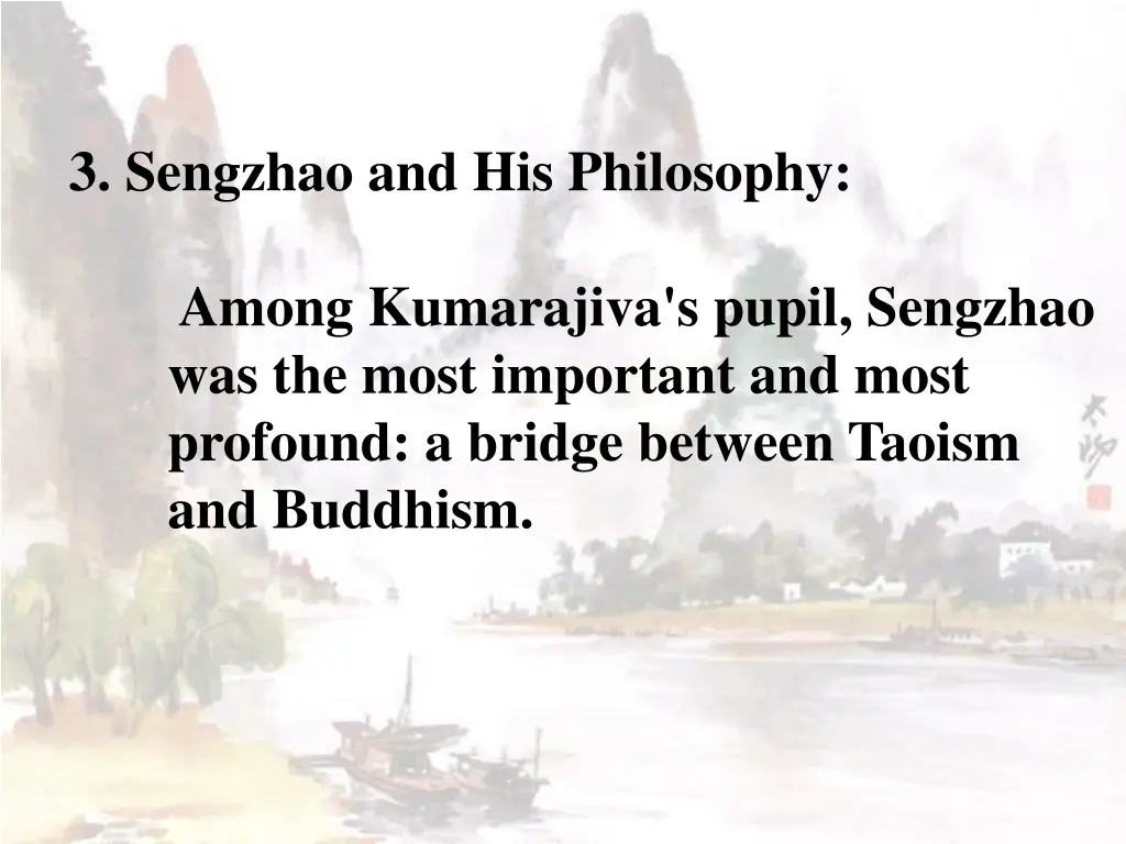 3 sengzhao and his philosophy