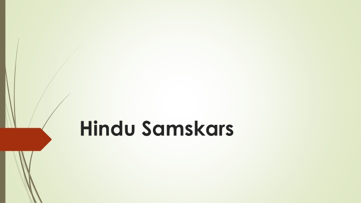hindu samskars