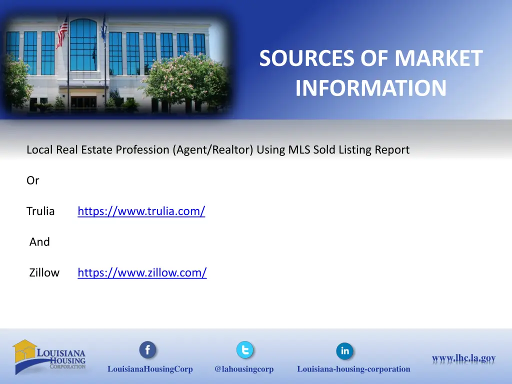 sources of market information