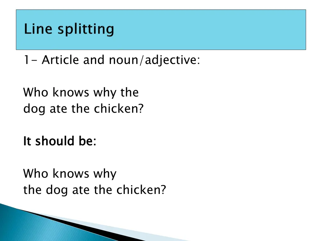 1 article and noun adjective