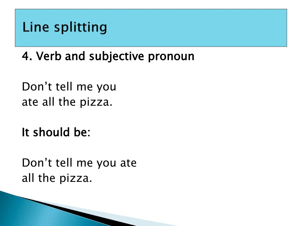 4 verb and subjective