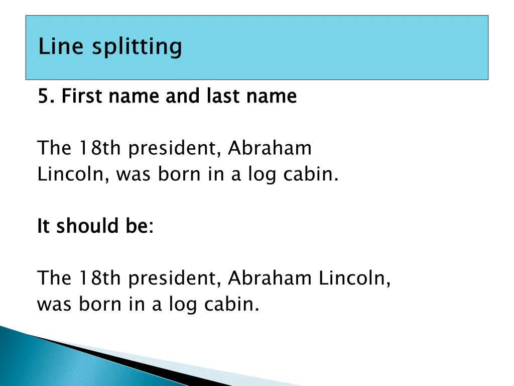 5 first name and last
