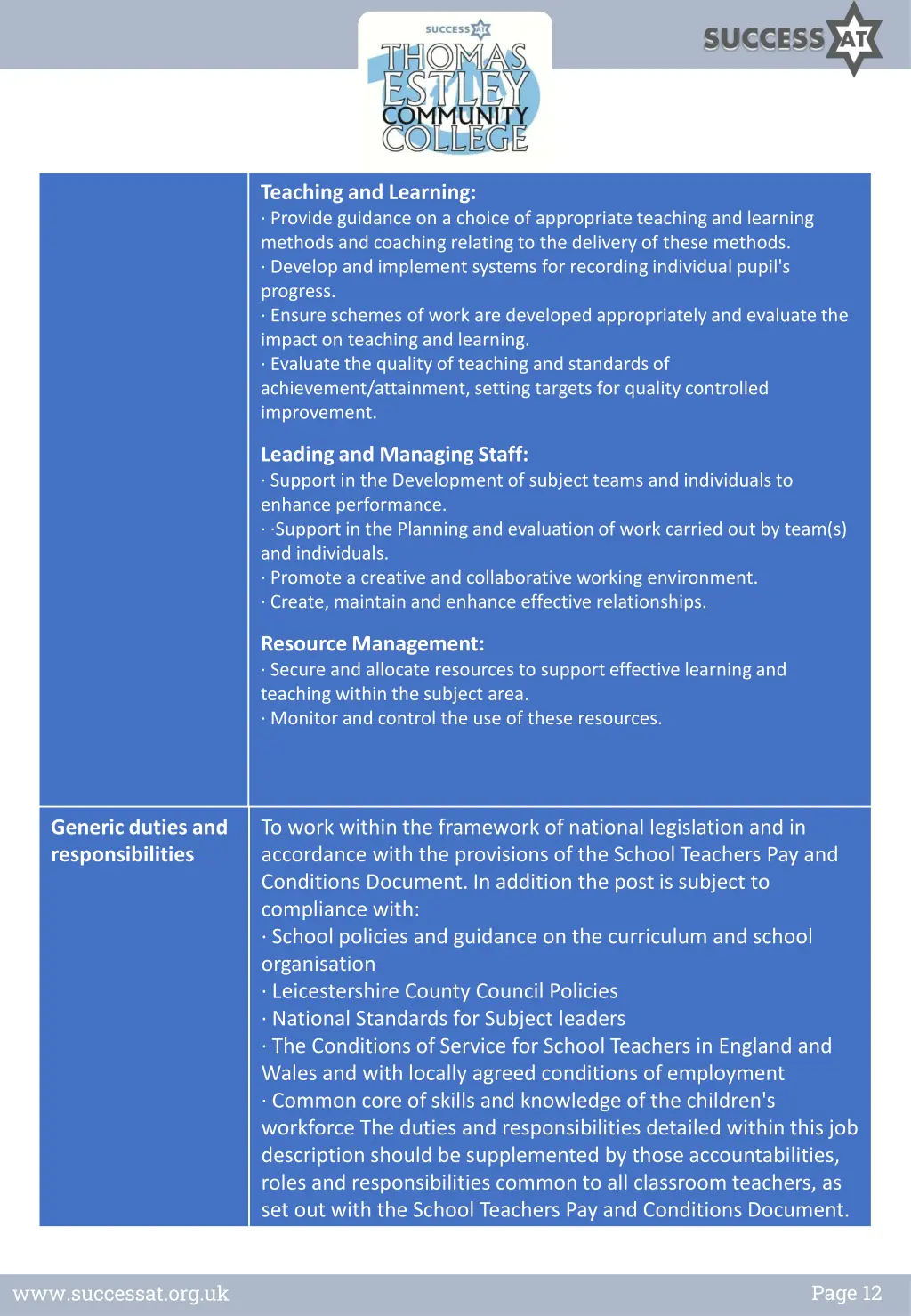 teaching and learning provide guidance