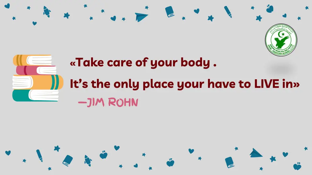 take care of your body