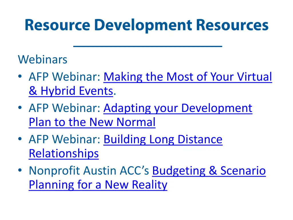 webinars afp webinar making the most of your