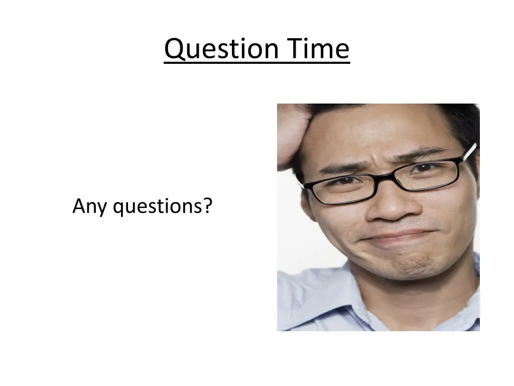 question time