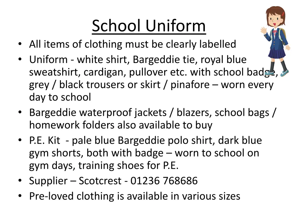 school uniform