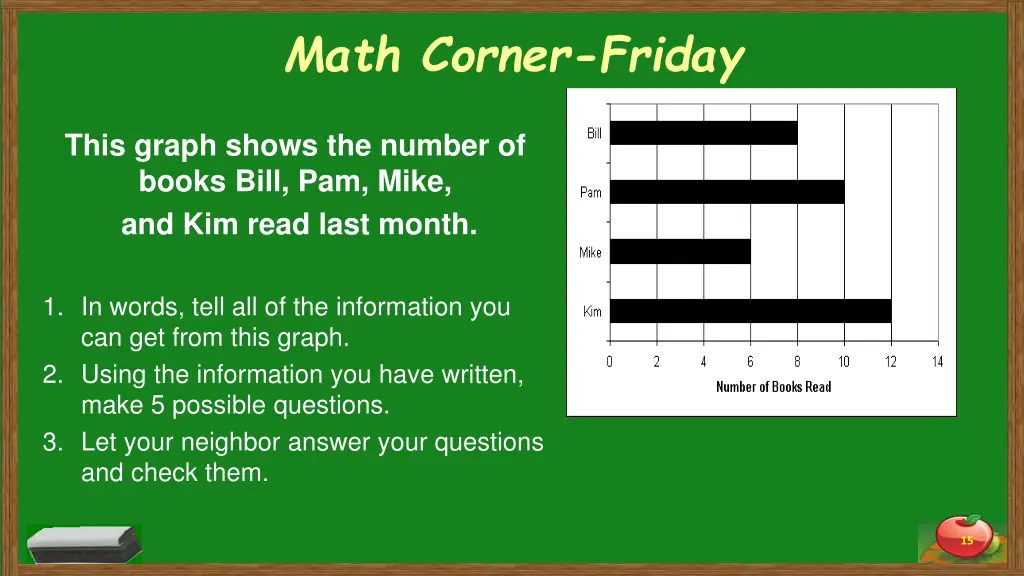 math corner friday 1