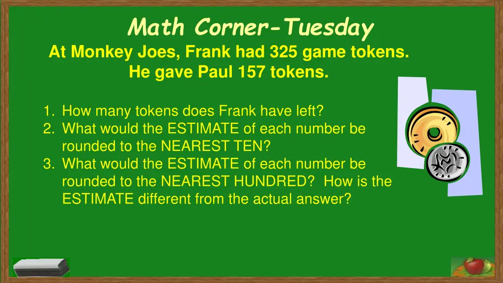 math corner tuesday at monkey joes frank