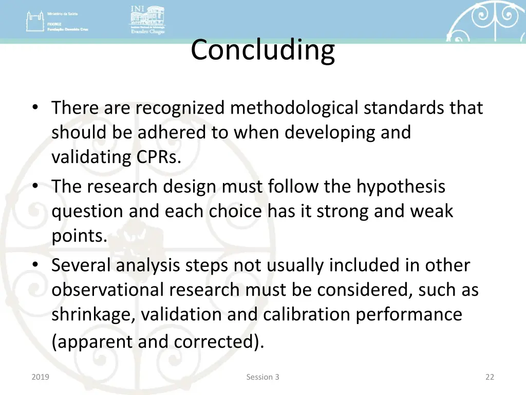 concluding