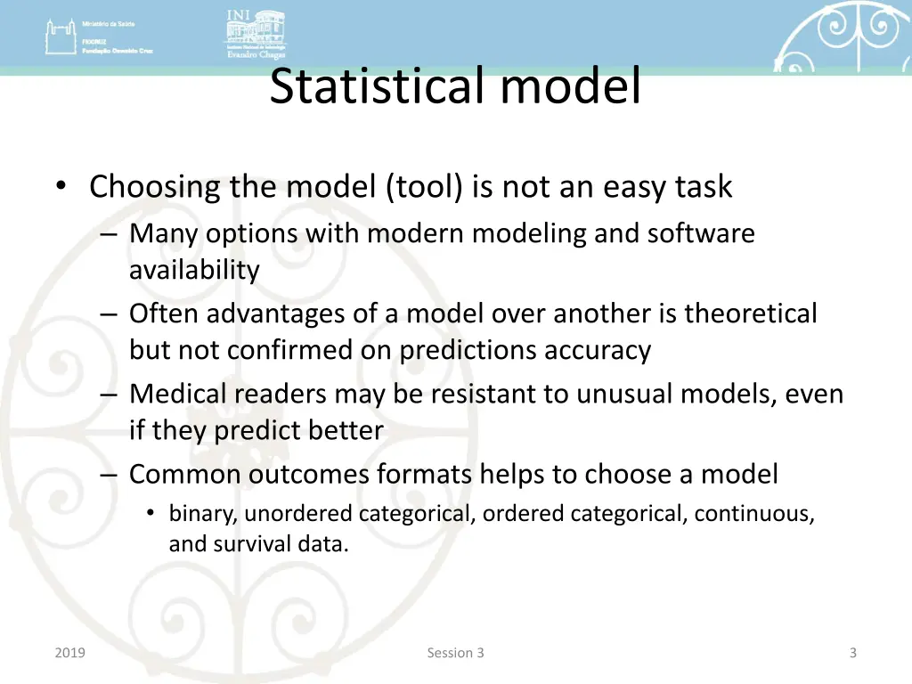 statistical model