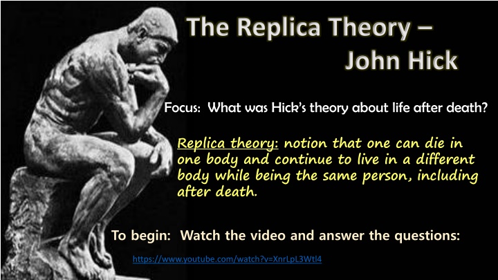 the replica theory