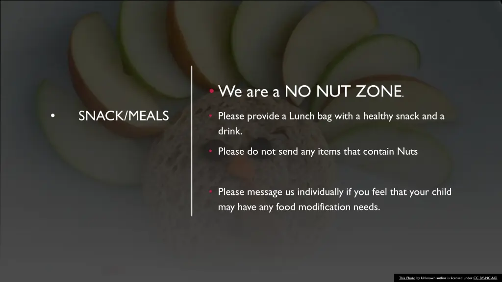 we are a no nut zone