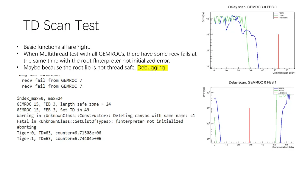 td scan test