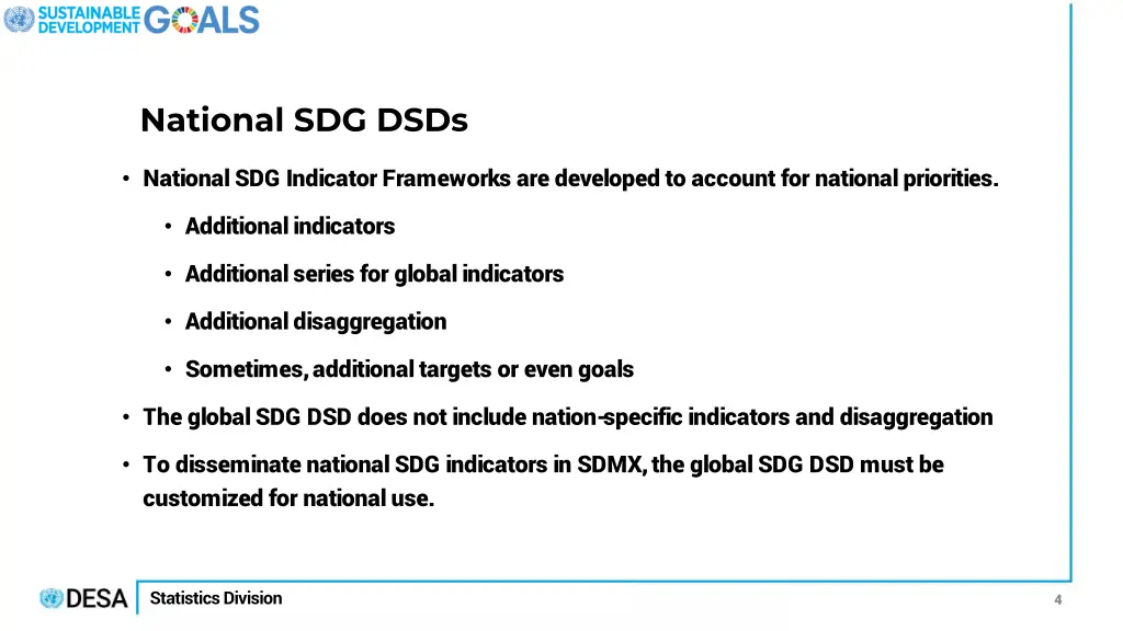 national sdg dsds