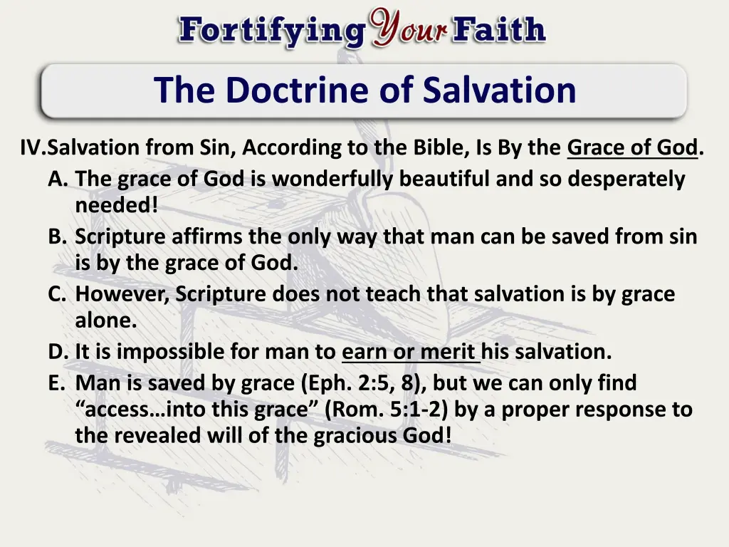 the doctrine of salvation 3