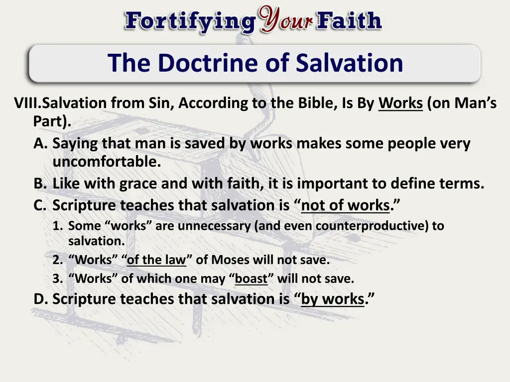 the doctrine of salvation 7