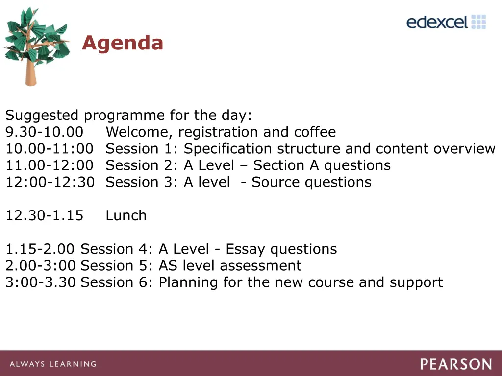 agenda