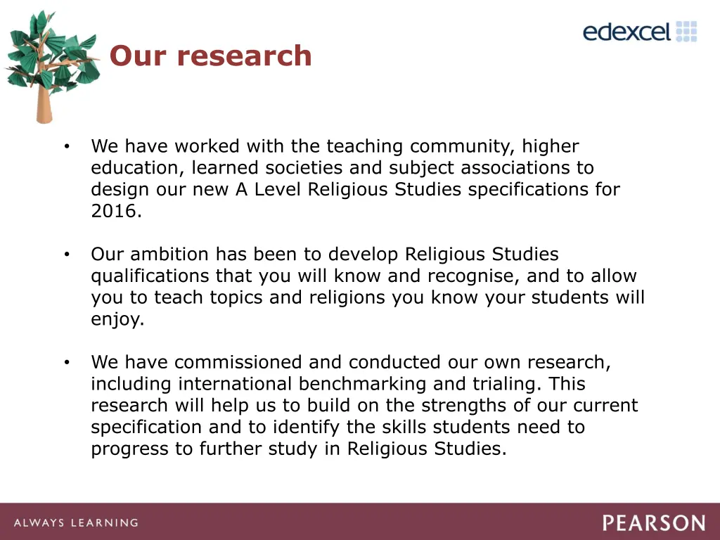 our research