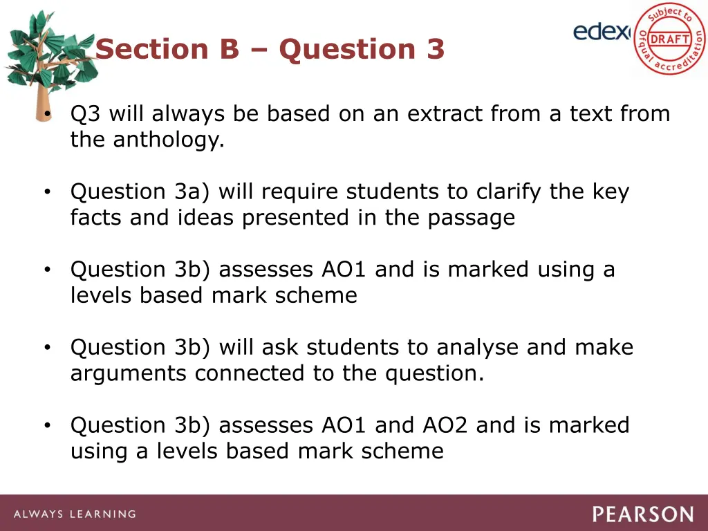 section b question 3