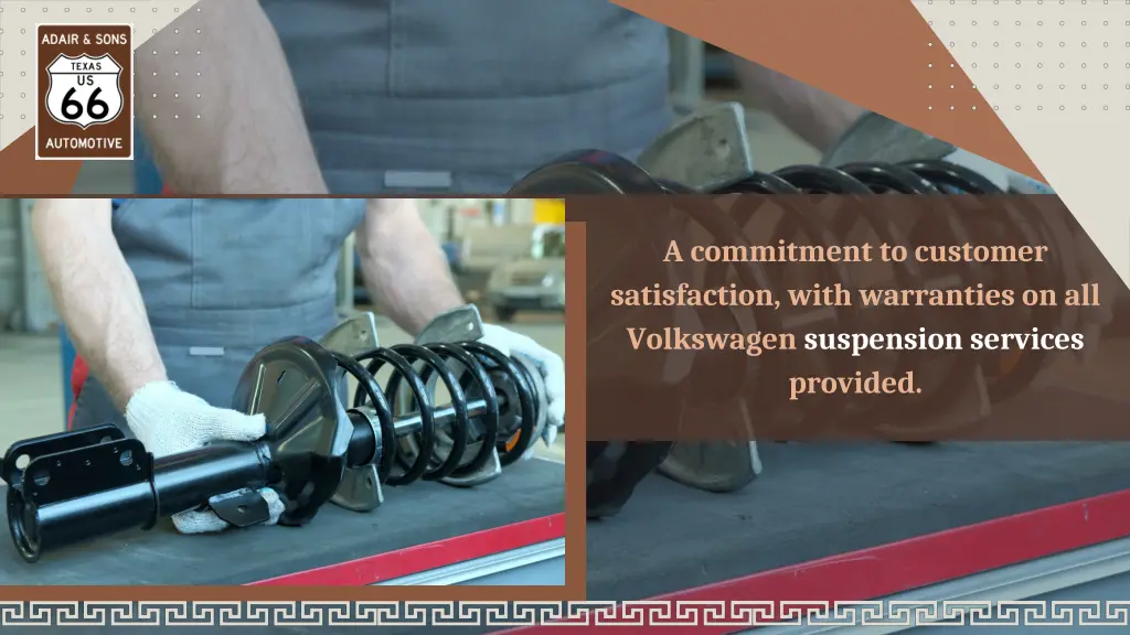 a commitment to customer satisfaction with