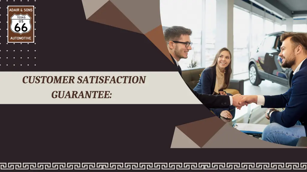 customer satisfaction guarantee