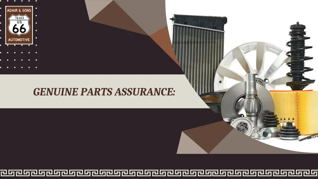 genuine parts assurance