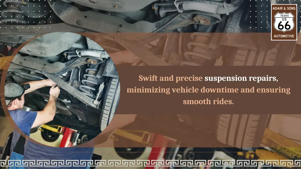 swift and precise suspension repairs minimizing