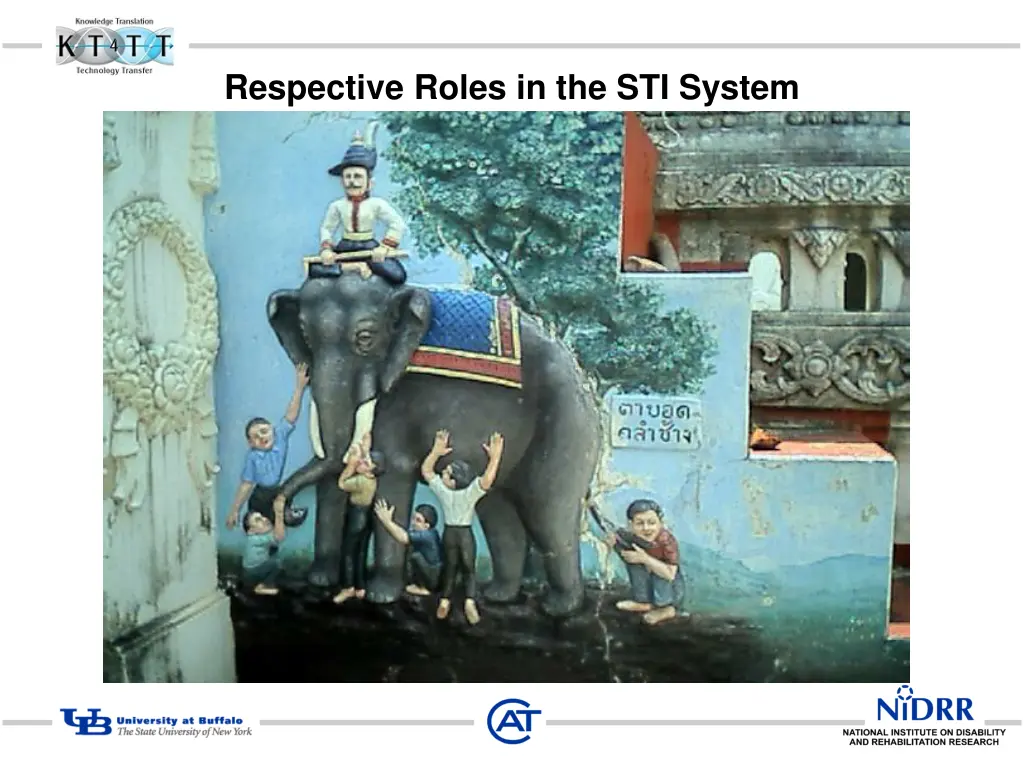 respective roles in the sti system