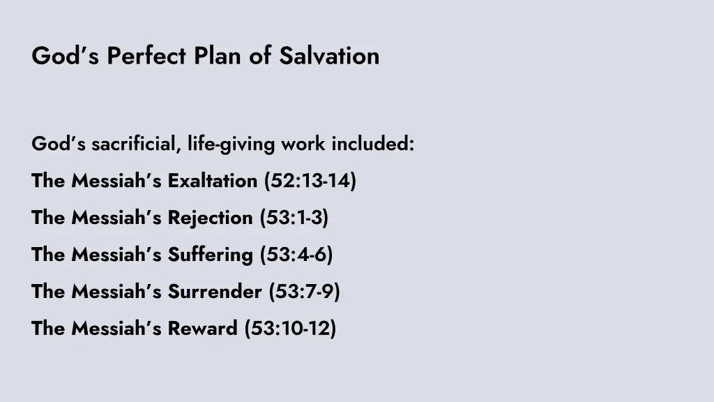 god s perfect plan of salvation 14
