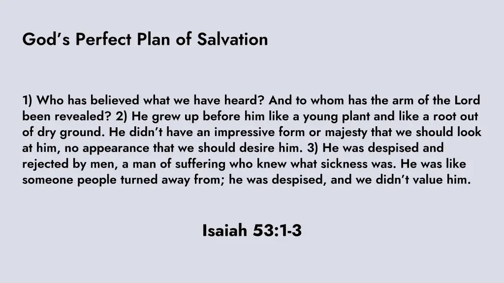 god s perfect plan of salvation 6