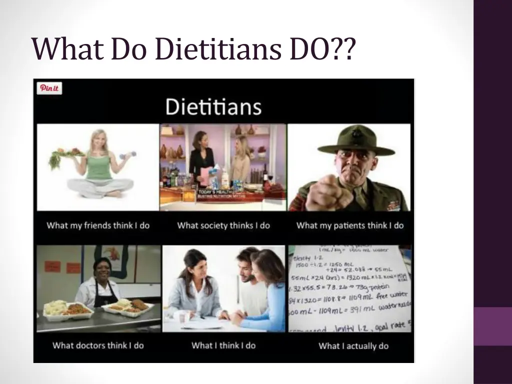 what do dietitians do 1