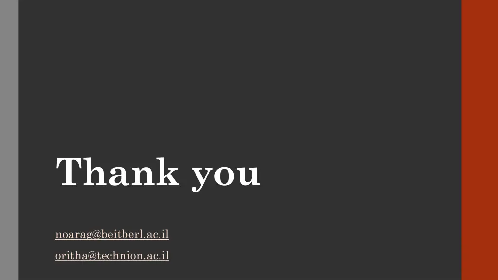 thank you