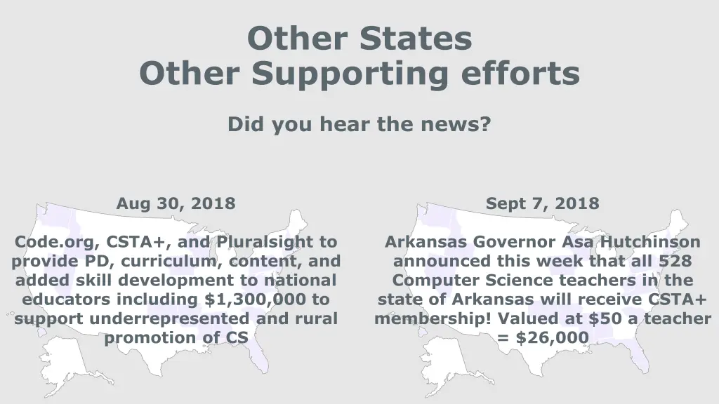 other states other supporting efforts