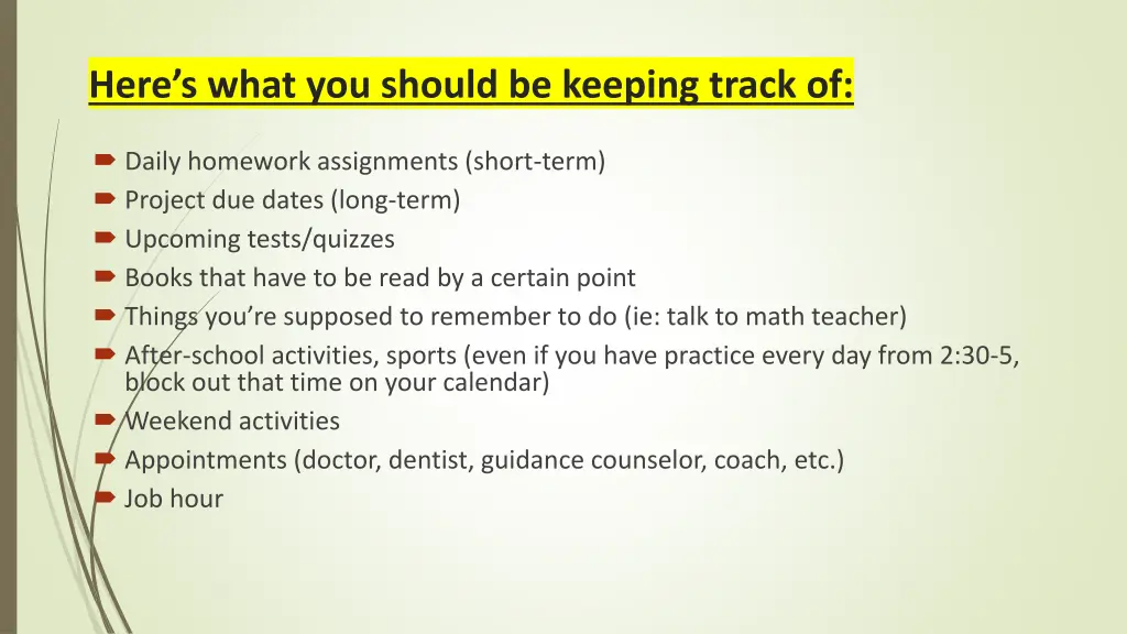 here s what you should be keeping track of