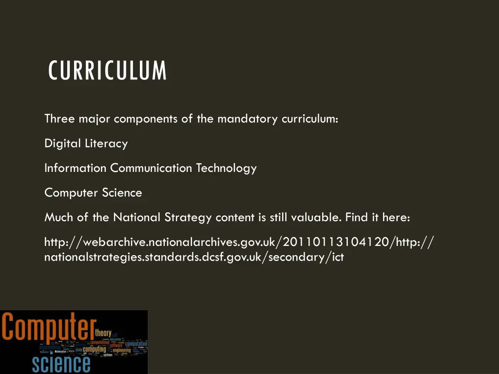curriculum 4