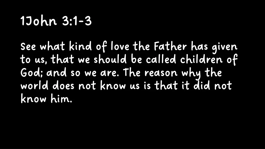 1john 3 1 1john 3 1 3 3