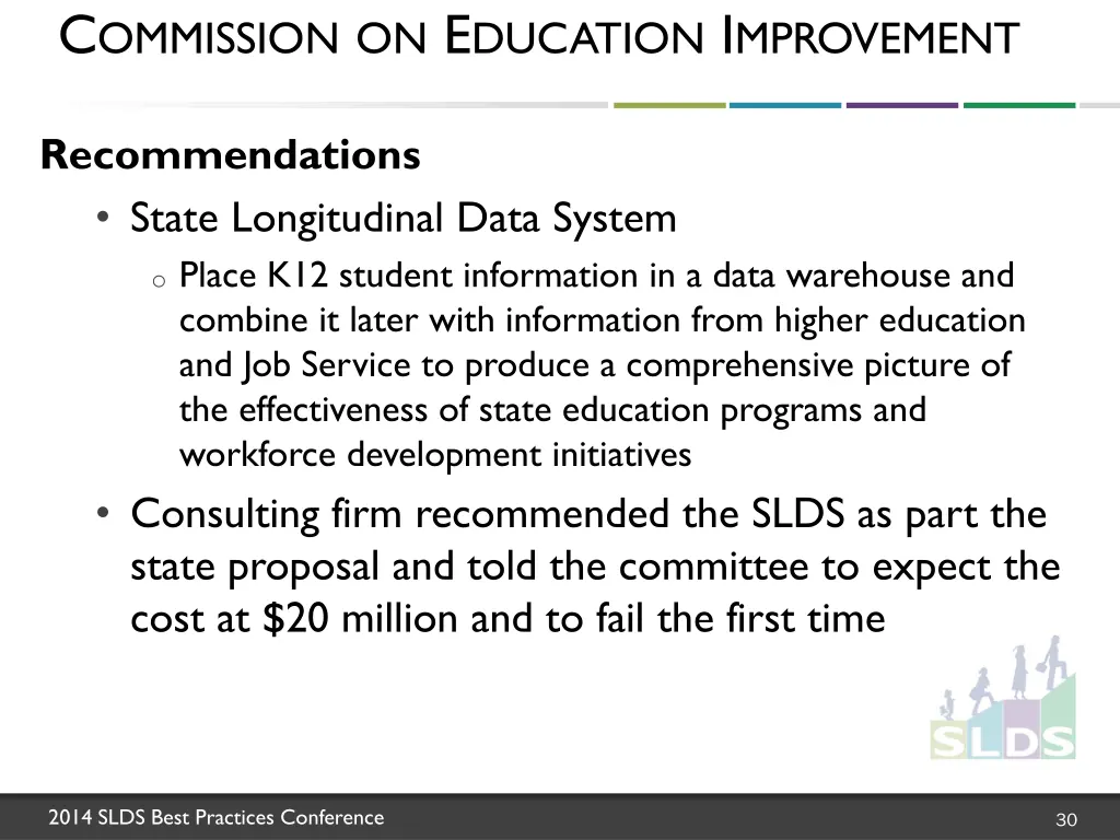 c ommission on e ducation i mprovement 2